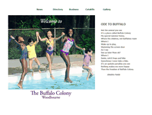 Tablet Screenshot of buffalocolony.com